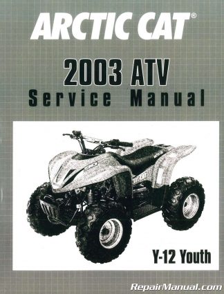 2003 arctic cat 500 atv owners manual