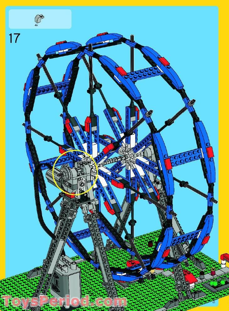 lego ferris wheel instructions