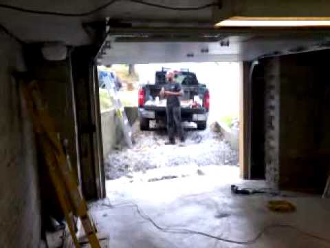 steelcraft garage door installation instructions