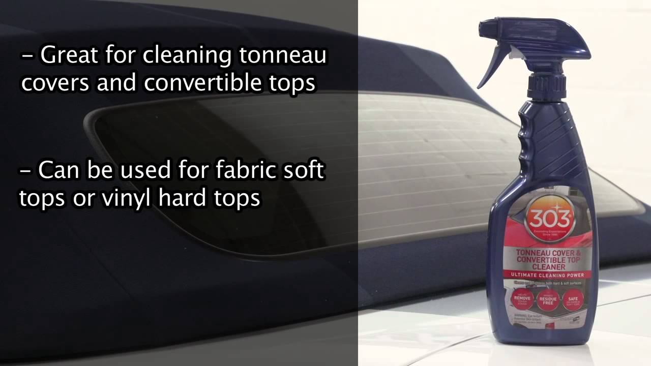 303 convertible top cleaner instructions