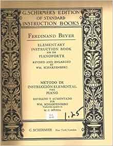 ferdinand beyer elementary instruction book for the pianoforte