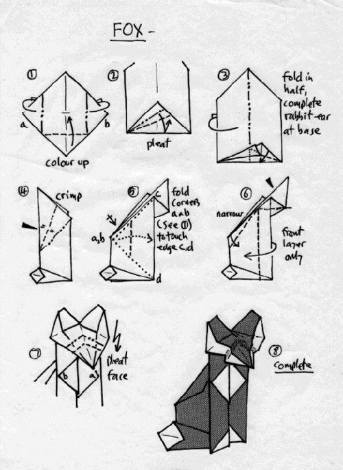 Origami bat instructions pdf