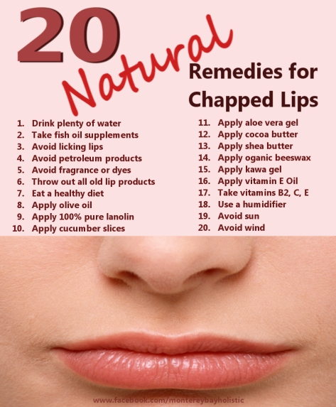 Dry skin above lip how to get rid of it