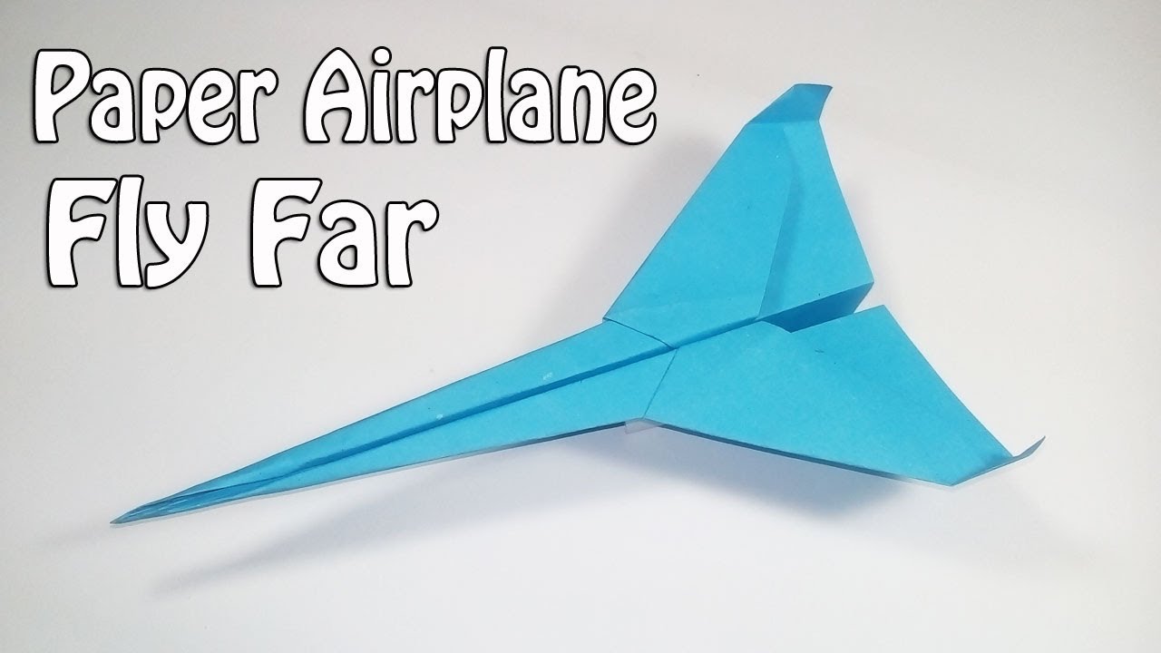 how to make a fast paper airplane instructions