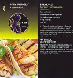 T25 fast track meal plan pdf