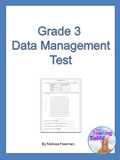 Grade 8 data management test pdf