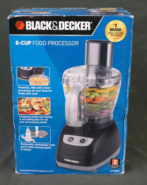 Black and decker food processor fp1800b manual