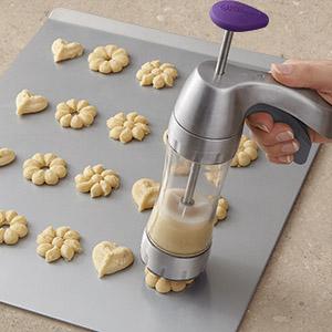 wilton spritz cookie press instructions