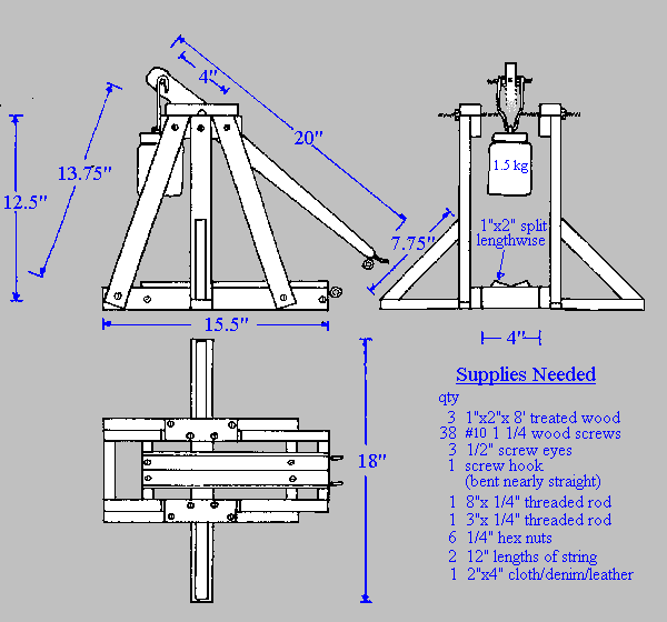 catapult blueprints and instructions
