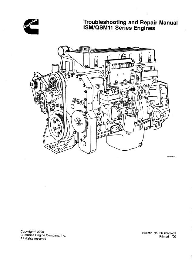 Cummins isx engine manual pdf