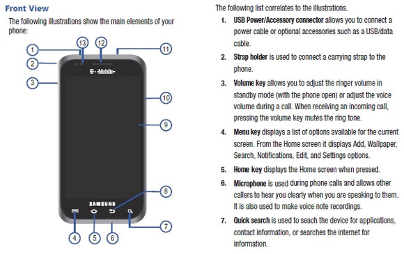 Samsung galaxy s1 manual pdf