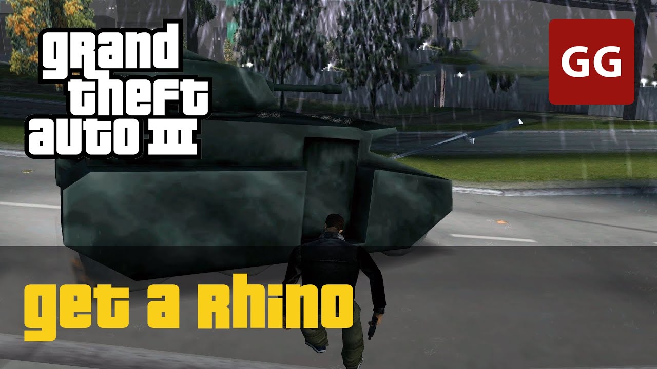 Gta 3 how to get a tank