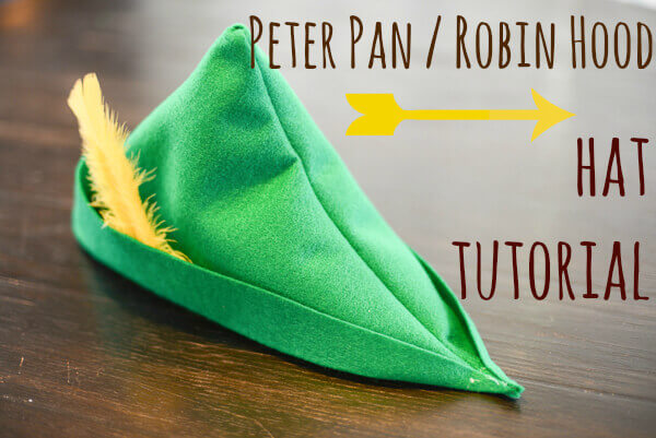 instructions how to make a robin hood hat