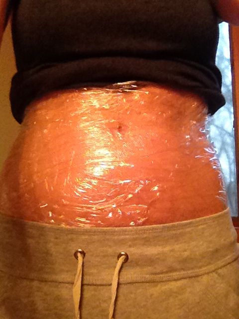 Plastic wrap weight loss instructions