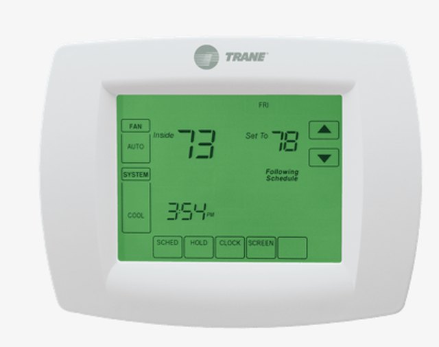 trane xl800 digital thermostat manual